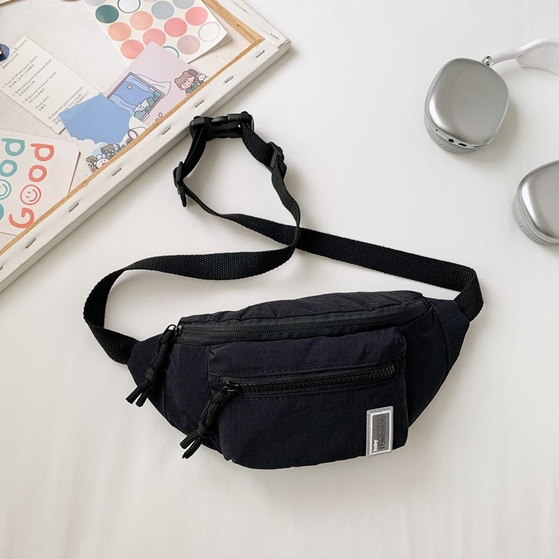 Dječja torbica od nejlona za prsa i pojas, ultra lagana, unisex, ulični stil, za osnovnu školu, podstava poliester