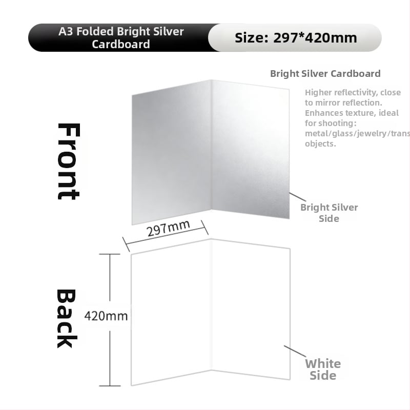 minofoto Рефлекторно оборудване за фотография — борд за запълване на светлина, носимоспособност 2–5 кг, материал: друго