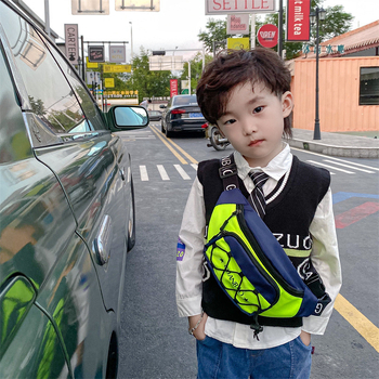 Haonna torbica za dječake vrtića, prugasta Oxford tkanina, prozračna, otporna na habanje, protiv krađe