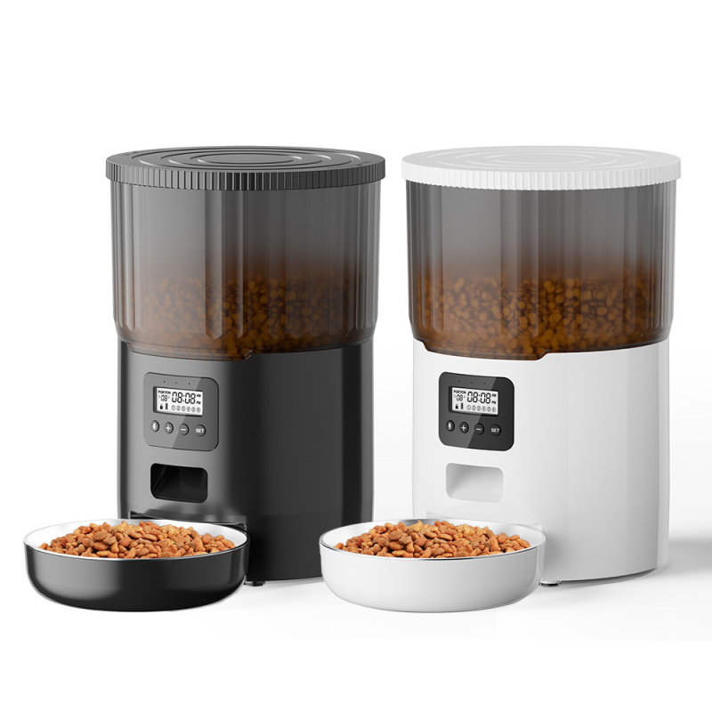 Okrugli hranilnik za mačke (Odvojivi; Težina: 3000 g; Bez podrške aplikaciji)