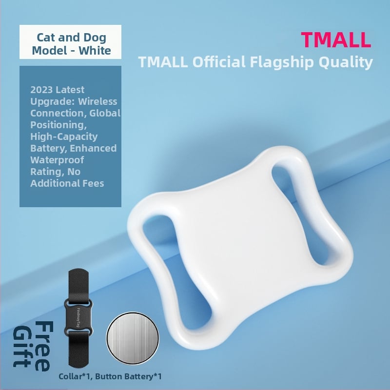 Гривна за локализиране на домашни любимци - Модел F2, Bluetooth 5.0, Батерия 240, Тегло 9,7 g, Съвместимо с Android и iOS