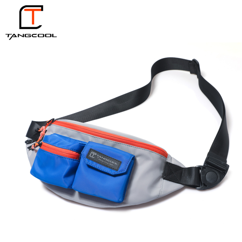 Tangcool Muška prsna torba — Ulični stil, Oxford platno, Prozračna i vodootporna, Poliester podstava