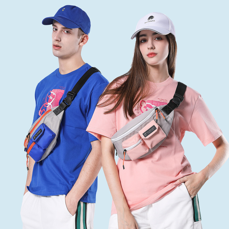 Tangcool Muška prsna torba — Ulični stil, Oxford platno, Prozračna i vodootporna, Poliester podstava