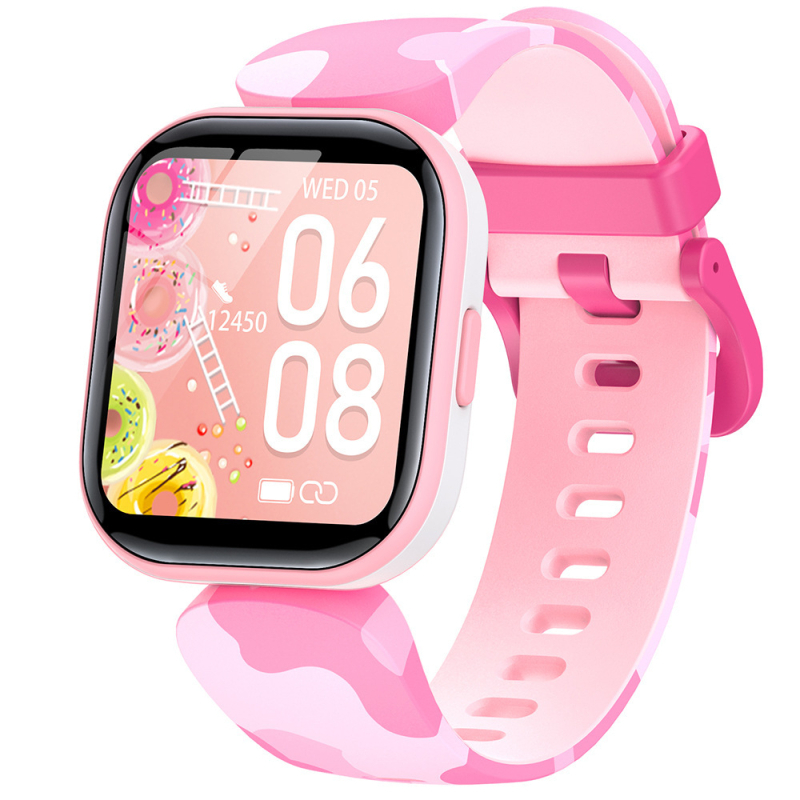 H39T Detské inteligentné hodinky: krokomer, tepová frekvencia, teplota tela, sledovanie spánku, viacjazyčná podpora