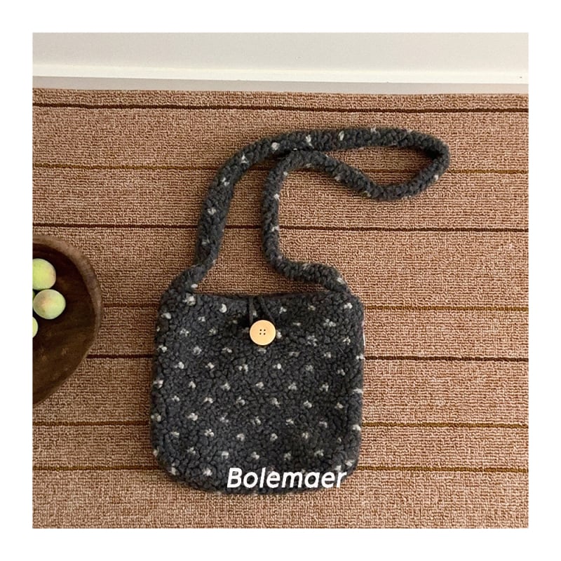 Dječja crossbody torbica s pretincom za kovanice - Unisex, za djecu predškolske dobi, Poliester materijal, Podstava od poliestera, svakodnevna uporaba, Zimska kolekcija 2025