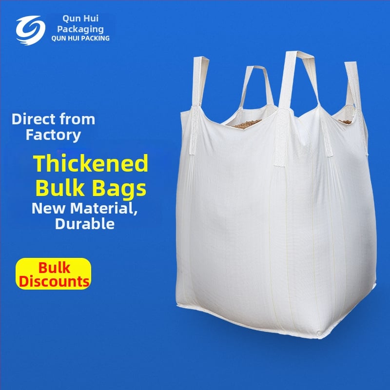 Štvorcová kontajnerová taška, PP materiál, objem 1–2 ton, prispôsobiteľná, odolnosť proti opotrebeniu 60, UV ochrana