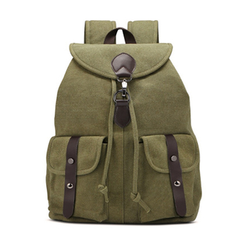 Retro platneni ruksak za muškarce i žene, 20–35L, prozračan i otporan na habanje, kompatibilan s prijenosnim računalom, stil poslovno putovanje