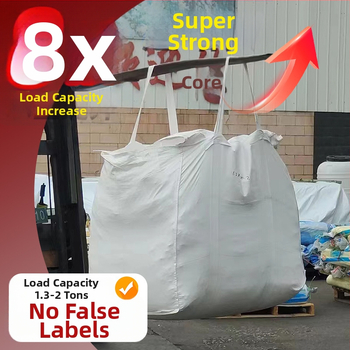 Li heng PP ton vreća, ojačana, otporna na habanje, samouzatvarajuća, nosivost 1–2 t, za plastiku, cement, kemikalije i mulj