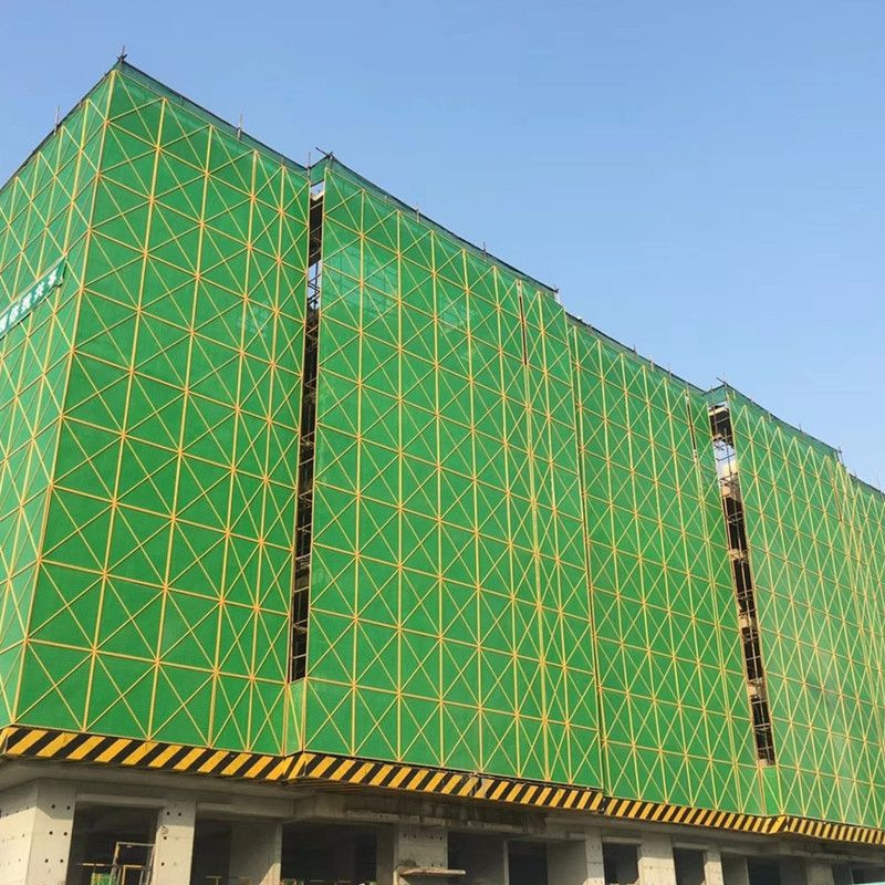 Δίκτυ ασφαλείας εργοταξίου – φλογοανθεκτικό, πολυαιθυλένιο, μοντέλο Safety net, Yongzong