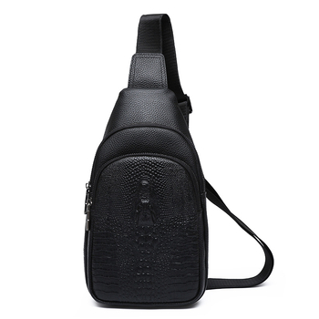 Muška torba preko prsa od prave kože, ulični stil, model 9001