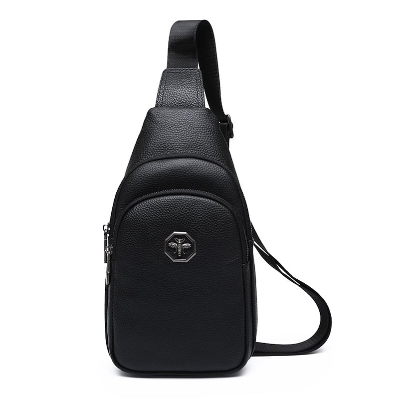 Muška torba preko prsa od prave kože, ulični stil, model 9001
