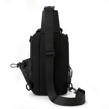 HAOSHUAI Muška prsna torba, najlon, vodootporna, crossbody dizajn, model 1100-51