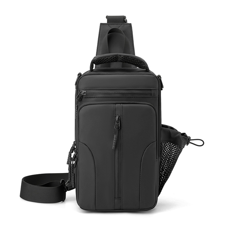 HAOSHUAI Muška prsna torba, najlon, vodootporna, crossbody dizajn, model 1100-51