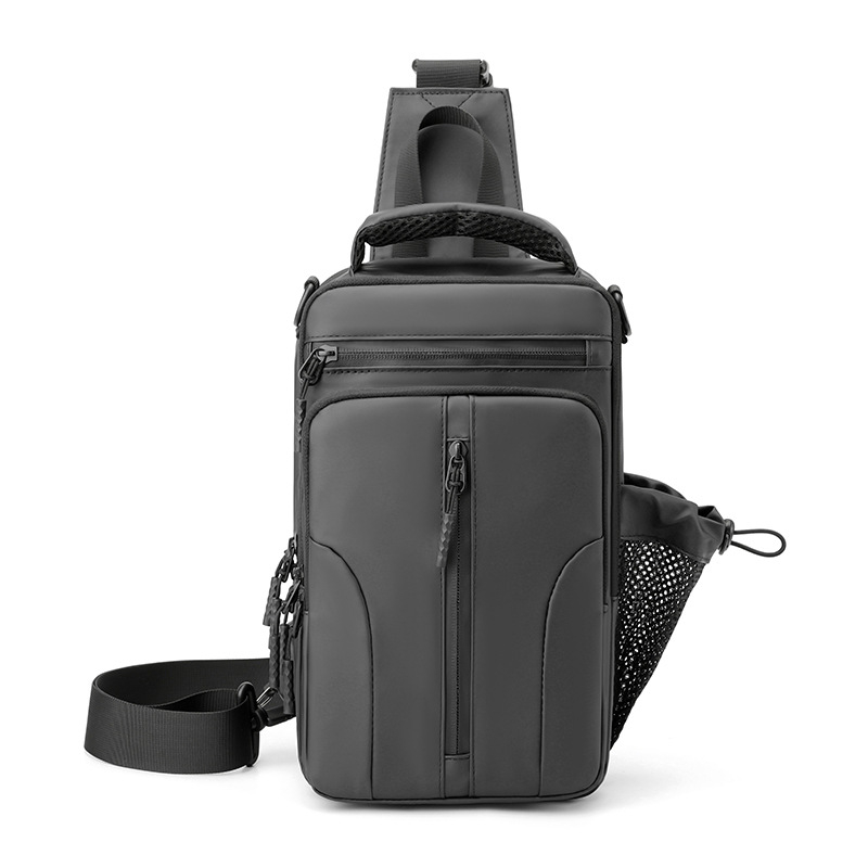 HAOSHUAI Muška prsna torba, najlon, vodootporna, crossbody dizajn, model 1100-51