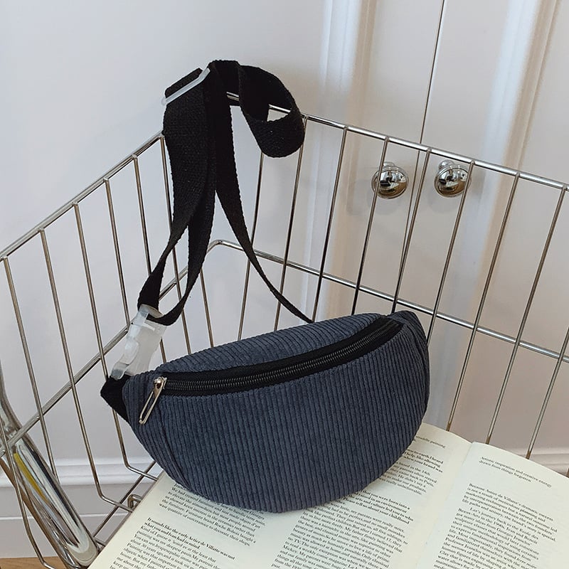 Dječja torbica za prsa Corduroy, Unisex, za osnovnu školu, Casual Travel, prozračna