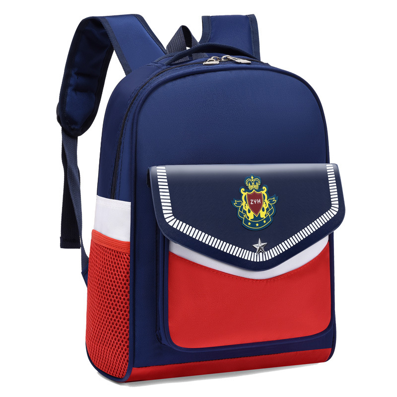Ruksak u britskom stilu od Oxford materijala, unisex, kapacitet ispod 20 L, s ispisanim logom i mogućnošću prilagođavanja