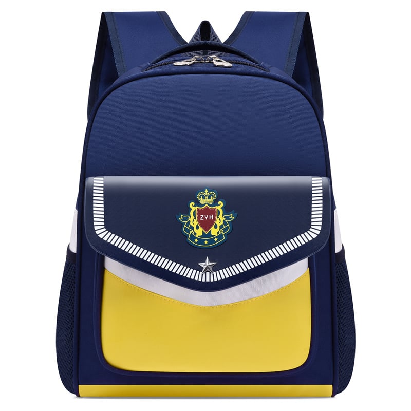 Ruksak u britskom stilu od Oxford materijala, unisex, kapacitet ispod 20 L, s ispisanim logom i mogućnošću prilagođavanja