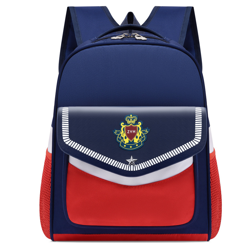 Ruksak u britskom stilu od Oxford materijala, unisex, kapacitet ispod 20 L, s ispisanim logom i mogućnošću prilagođavanja
