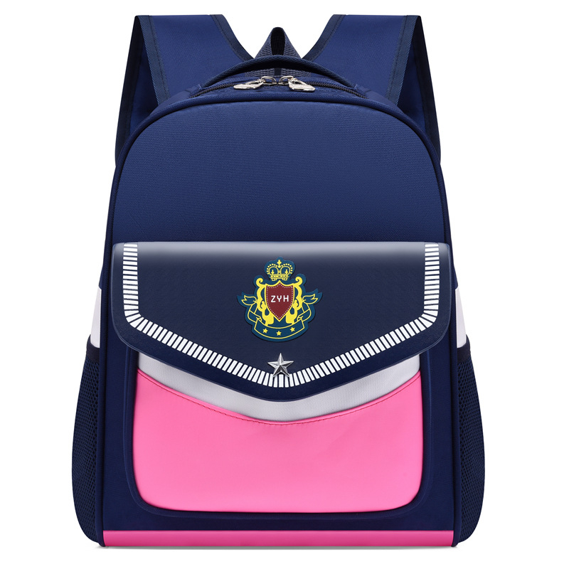 Ruksak u britskom stilu od Oxford materijala, unisex, kapacitet ispod 20 L, s ispisanim logom i mogućnošću prilagođavanja