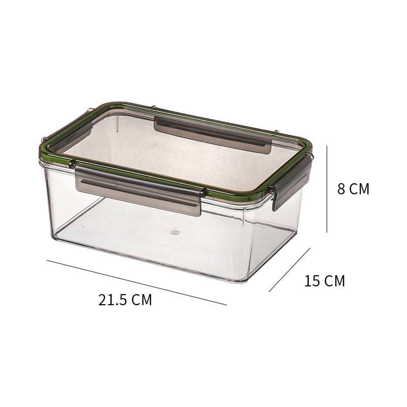 Κουτί συντήρησης τροφίμων, υλικό PET, χωρητικότητα 501–800 ml, τετράγωνο σχήμα, εξατομικευμένη επεξεργασία