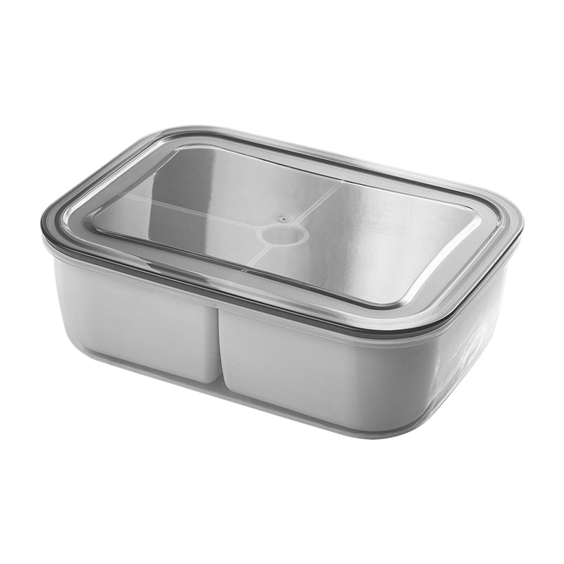 Qiwang πλαστικό δοχείο αποθήκευσης κρεμμυδιού, τζίντζερ και σκόρδου – κατάλληλο για τρόφιμα, οργανωτής κουζίνας, μοντέρνος μινιμαλιστικός σχεδιασμός