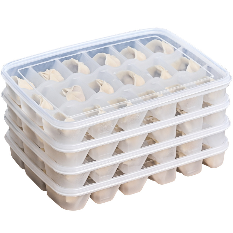 Kutija za knedle s poklopcem, plastika za hranu, prijenosna, skladištenje, očuvanje svježine