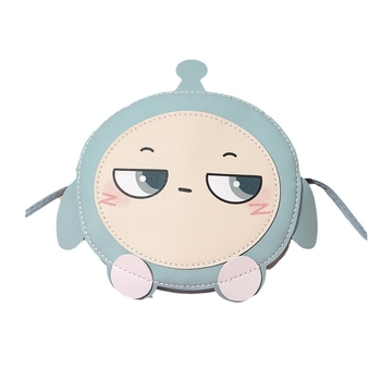 Dječja PU crossbody torba s anime uzorkom, vodootporna, ultralagana, unisex