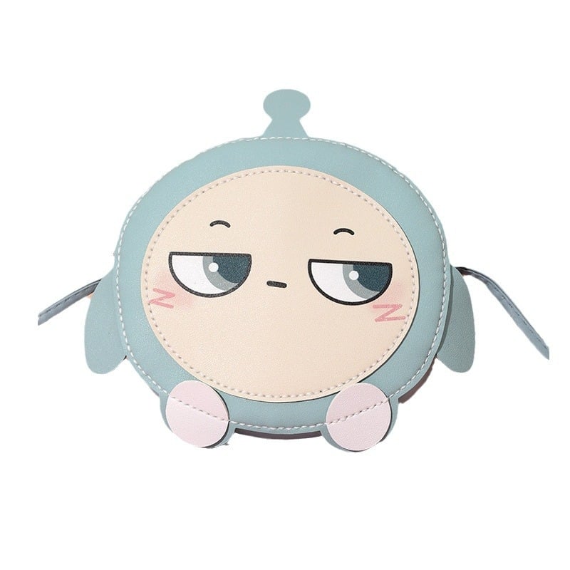 Dječja PU crossbody torba s anime uzorkom, vodootporna, ultralagana, unisex