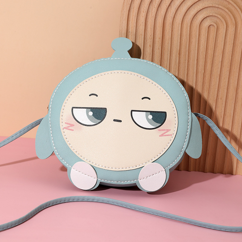 Dječja PU crossbody torba s anime uzorkom, vodootporna, ultralagana, unisex