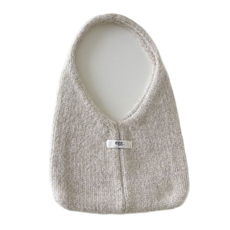 Qiannan dječja torba za jesen/zimu, vintage pletena torba za rame i ruku, jednobojna, minimalističkog dizajna