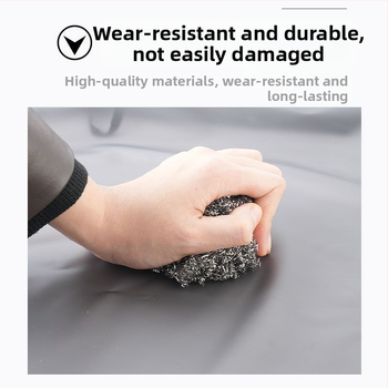 Vízálló konyhai kötény hosszú ujjú, olaj- és kopásálló; anyag: TPU poliuretán; tömeg: 350 g; alkalmas konyhának, otthonra és éttermekbe