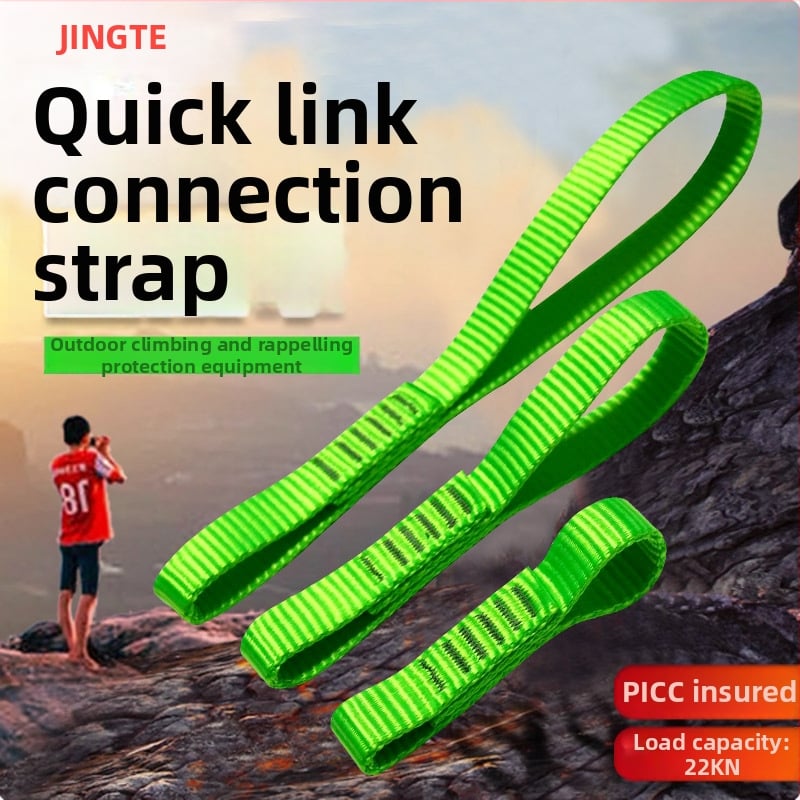 Jingte biztonsági öv kültéri hegymászásra és sziklamászáshoz gyorscsatlakozós csatlakozással lejtővédelmi célból