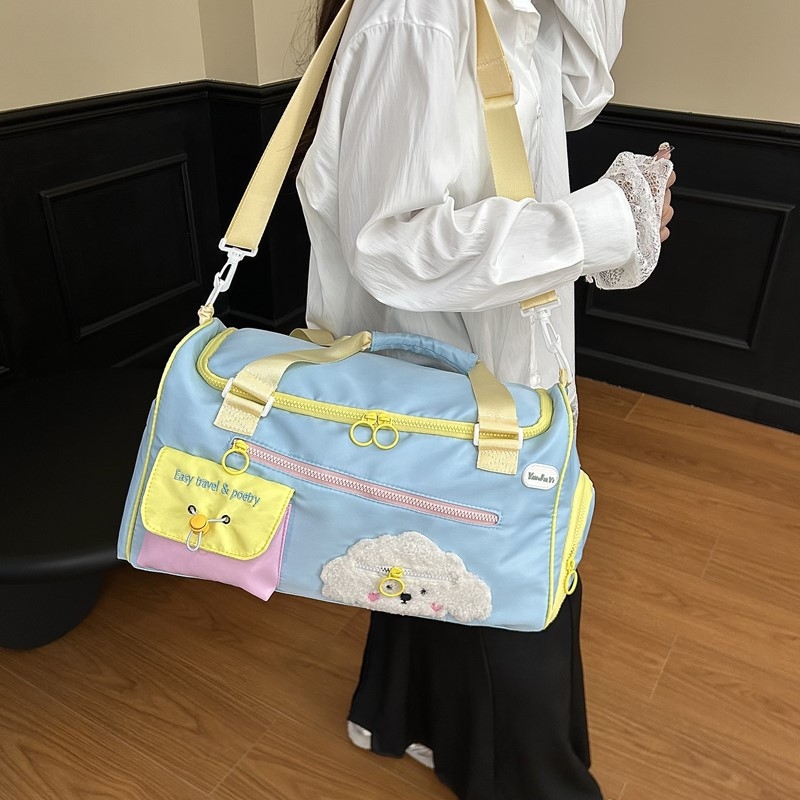 Unisex sporta un ceļojumu soma ar 20–35L ietilpību, Oxford audums, elpojoša, ūdensnecaurlaidīga, sausais/mitrais nodalījums