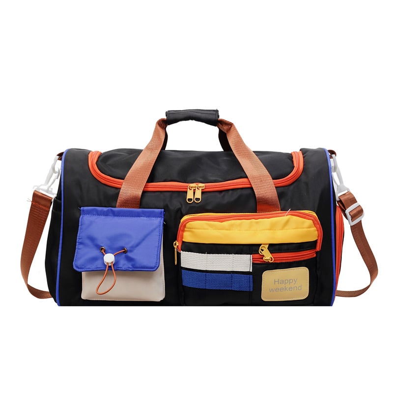 Unisex sporta un ceļojumu soma ar 20–35L ietilpību, Oxford audums, elpojoša, ūdensnecaurlaidīga, sausais/mitrais nodalījums