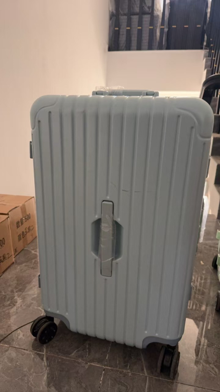 Unisex višenamjenski putni kovčeg velikog kapaciteta — otvor s aluminijskim okvirom, ABS+PC materijal, vodootporan, otporan na habanje, protiv krađe, mokro/suho odvajanje, univerzalni kotači, 4 kg, običan kombinacijski zaključavač, za poslovna putovanja