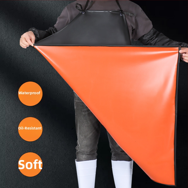 Șorț de protecție - PVC, rezistent la uzură, impermeabil la apă, rezistent la ulei; Brand: Sanbaoxi; Greutate: 0.4 kg