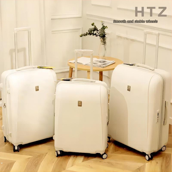 Valiză ABS+PC cu deschidere prin fermoar, roți universale, 5 kg, încuietoare cu combinație standard