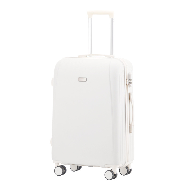 Valiză ABS+PC cu deschidere prin fermoar, roți universale, 5 kg, încuietoare cu combinație standard