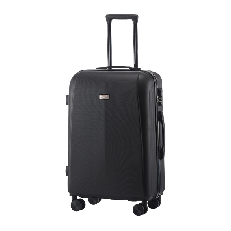 Valiză ABS+PC cu deschidere prin fermoar, roți universale, 5 kg, încuietoare cu combinație standard