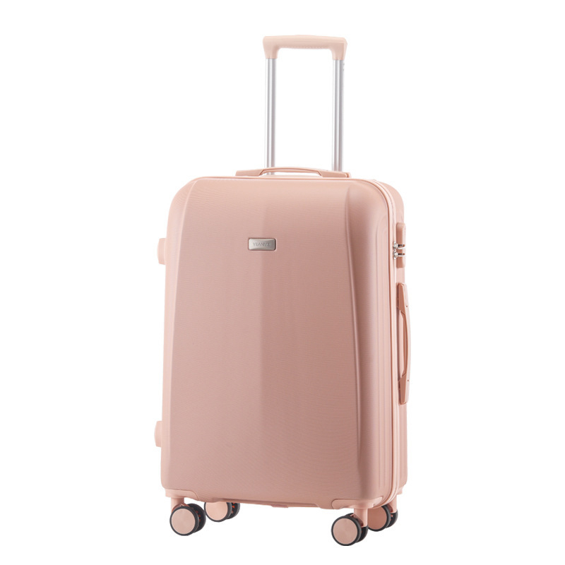 Valiză ABS+PC cu deschidere prin fermoar, roți universale, 5 kg, încuietoare cu combinație standard