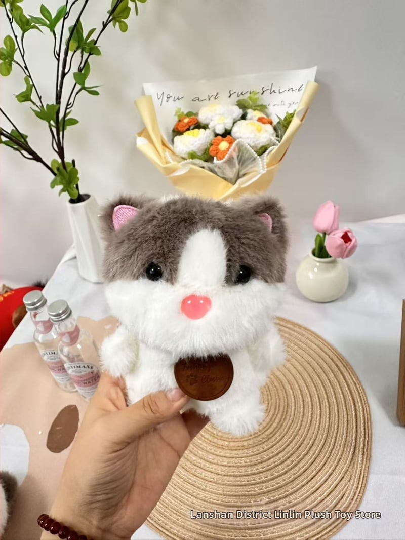 Плюшено мече играчка – къс плюш, пълнеж PP памук, мултифункционална висулка за чанта, персонализирани пробни образци