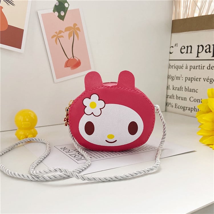 Dječja crossbody torba s mačjim motivom, PU koža, anti-theft, za učenike osnovne škole