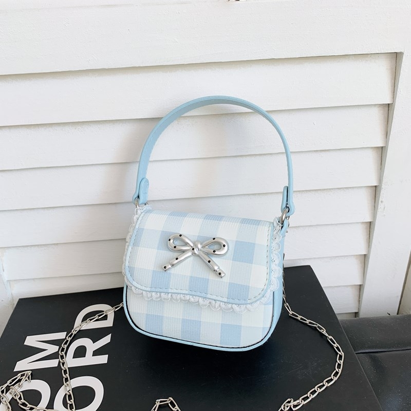 Dječja crossbody torba za djevojčice, PU materijal, street stil, mašnica detalj, lagan ergonomski dizajn