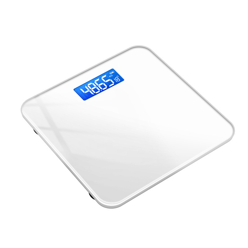 Pametna vaga za tjelesnu masu i postotak tjelesne masti, USB punjenje, 180 kg nosivost, visoko precizan senzor, HD LCD zaslon