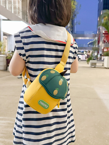 Dječja crossbody torba – lagana, prozračna tkanina Space cotton + mreža, dječji crtani stil, pogodna za vrtić i svakodnevnu upotrebu (jesen 2025)