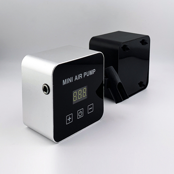 Mali električni četverokutni sprej za njegu noktiju s gradijentnom bojom i model za tetovažu — konstrukcija od aluminija/PMMA/ABS, maksimalni izlazni tlak 25, optimalna udaljenost raspršivanja 50, širina struje 0–100, kompatibilan kapacitet 5cc/7cc/20cc/40