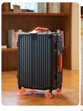 Radila Road Valiză de voiaj PC dură, unisex, cu lacăt TSA, port USB, 4,3 kg, Roți universale