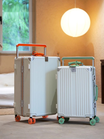 Radila Road Valiză de voiaj PC dură, unisex, cu lacăt TSA, port USB, 4,3 kg, Roți universale