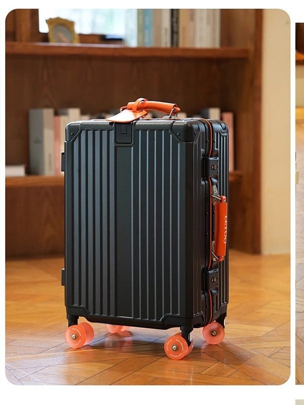 Radila Road Valiză de voiaj PC dură, unisex, cu lacăt TSA, port USB, 4,3 kg, Roți universale