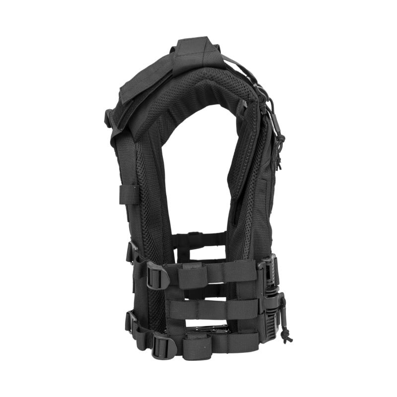 Taktička vest s MOLLE sustavom brzog oslobađanja, otporna poliester tkanina, unisex za odrasle, za sportsko streljaštvo
